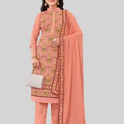 TAVAS Embroidered Unstitched Dress Material-picture-39