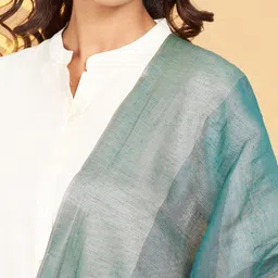 RANGMANCH BY PANTALOONS Tasselled Border Dupatta image 2