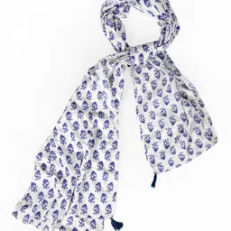 Contrast Living Women Printed Cotton Scarf image 3
