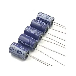 100uF / 25V Electrolytic Capacitor (Pack of 5) image 2