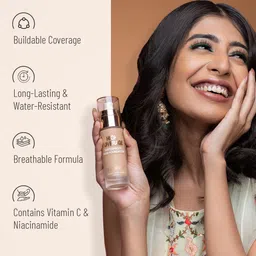 SWISS BEAUTY High Coverage Waterproof Base Foundation - Natural Nude 04 image 4