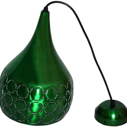 kinis KIN-6 INCH GREEN CUTTING HANGING Decorative Hanging Lamp/Pendant Lamp/Ceiling Light to décor your Home, Bedroom, Drying Room, Living room, Restaurant and Home Decor Pendants Ceiling Lamp image 3