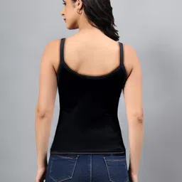 greatex Women Black Camisole image 2