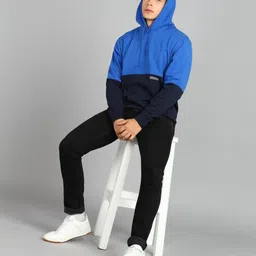 metronaut Full Sleeve Color Block Men Sweatshirt image 3
