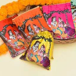 sanvatsar Women Multicolor Potli image 1
