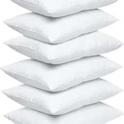 rolling animal Microfibre Solid Sleeping Pillow Pack of 6-picture-12