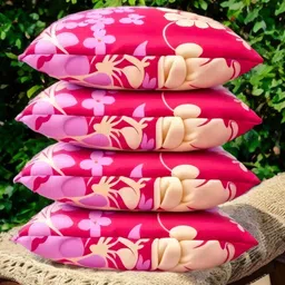 liponos Cotton Sleeping Pillow Pack of 4 Solid LUXURY image 1