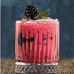 tinsuhg (Pack of 4) Perfect for Scotch, Mixed Drinks, Wine, Bourbon, Juice Glass Whisky Glass image 2