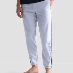 u.s. polo assn. Men Solid Blue Track Pants-picture-14