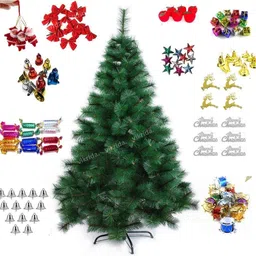 vikrida Pine 152.4 cm (5.0 ft) Artificial Christmas Tree-picture-42