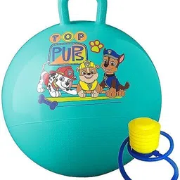 wishbone HOP BALL 45CM Kids Jumping Hopping Inflatable Sit and Bounce Rubber Hop Ball image 2