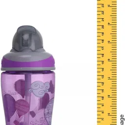 nuby Flip-IT Boost Sipper with thin straw for your Child 360ml-Purple image 4