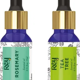 rey naturals Tea tree oil & Rosemary essential oils - Pure 100% Natural for Healthy Skin, Face, and Hair (15 ml + 15 ml)-picture-18