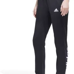 adidas Women Printed Black Track Pants image 5
