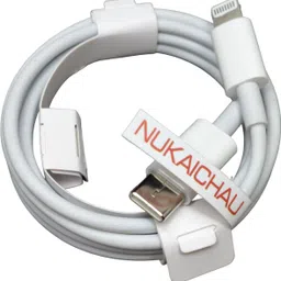 NUKAICHAU Lightning Cable 2 A 1.12 m Copper Braiding Type-C to Lightning Fast USB-picture-38