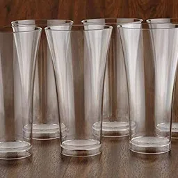 kanha (Pack of 6) Stylish Unbreakable Plastic Fiber Drinking Glass,Water/Juice Glass Glass Set Cocktail Glass-picture-45