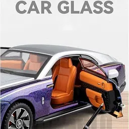 dherik tradworld Rolls Royce Spectre Alloy Car Model Light & Sound Effect Die-cast Car Toys image 3