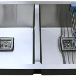 tantia Handmade Kitchen Sink /Double Bowl size 45 x 20 x10 099 Vessel Sink image 2