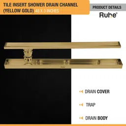 ruhe Floor Stainless Steel Push Down Strainer image 3