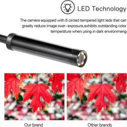 AQUABUCKET Lights, USB/Type-C/OTG Waterproof Borescope Snake for Car, Pipe, Security Camera image 4