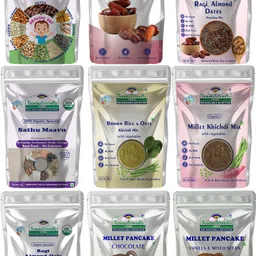 tummyfriendly foods CertifiedOrganic Baby Food For Toddlers 1+ Year, Dry Fruits Powder for Baby Kids Cereal-picture-12