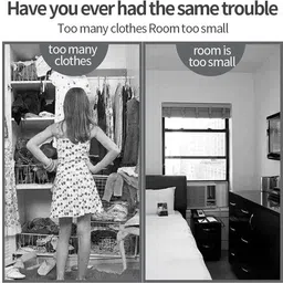 lacossi 8-Door 12-Shelf Plastic kids Collapsible Cupboard PC Collapsible Wardrobe image 3