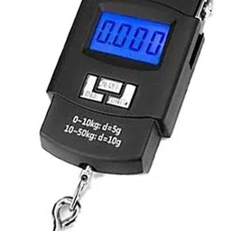Qozent Electronic Weighing Scale- Digital Luggage Weighing Scale for Flights and Travel; Portable, Hanging Weight Machine for Bags and Baggage 50 KG /62/AQab Weighing Scale-image-6