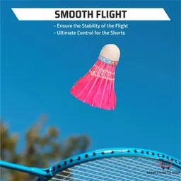 ets Maxx Feather Shuttle - Multicolor l Everything to Shop Feather Shuttle- White image 5