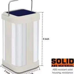 hasru 4 Tube 360 Degree Extra Bright with Electric Charging Rechargeable 8 hrs 4 hrs Lantern Emergency Light image 5