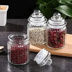 good to great creation Glass Tea Coffee & Sugar Container - 350 ml-picture-25