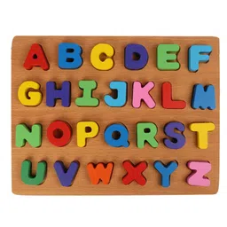 Wooden Alphabet (Capital Letters) Puzzles Toys for Children-image-11