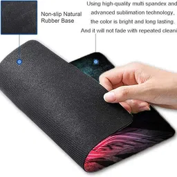 Kandarigifts Premium Quality Mouse Pad for Laptop and Gaming Pc Non Slip Base Dual Sided Mousepad image 3