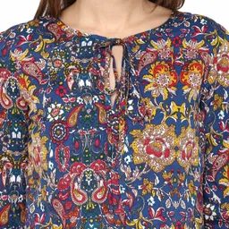 harpa Casual Regular Sleeves Printed Women Multicolor Top image 5