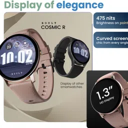 Boult Cosmic R 1.3" HD, Complete Health Tracking, 150+ Watch faces, 100+ Sports Modes Smartwatch image 4