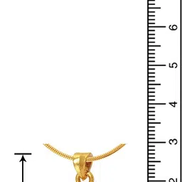 mahi Sai Baba Gold-plated Alloy Pendant image 3