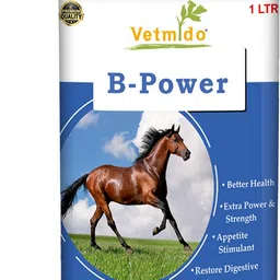 vetmido B-Power - Vitamin B Complex Supplement For All Classes of Horses - 1 Ltr Pet Health Supplements-picture-27