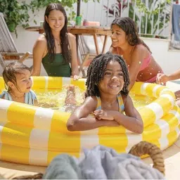 tiny tales Zesty Lemon Pool,(IND *6145) Inflated Size: 1.47m x 33cm Inflatable Swimming Pool-picture-24