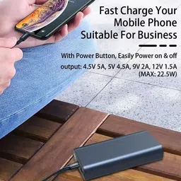 ocean mate 30000 mAh 22.5 W With MagSafe Ultra Compact Pocket Size Power Bank image 4