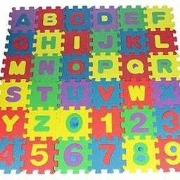 szonee 36 Tiles Kids Puzzle Mats ABCD (Multicolor) image 5