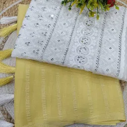 prkz fashion Dyed Manipuri Viscose Rayon Saree-picture-47