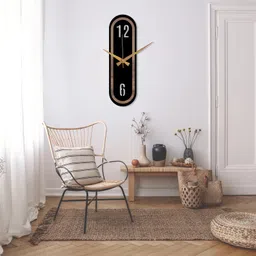 dulzify Analog 60 cm X 18 cm Wall Clock image 3