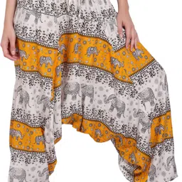 fashion passion india Printed Rayon Women Harem Pants-picture-35