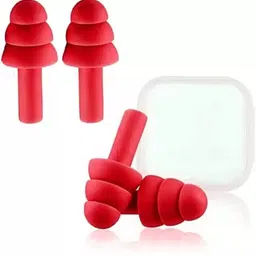 Soft Silicone Reusable for Swimming Waterproof , Sleeping Ear Protection 1 Pair Ear Plug-image-12