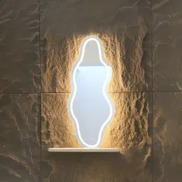 ledmirror.in LED Sculpted Mirror Light - Modern Stylish and Illuminated Mirror-picture-14