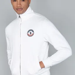 u.s. polo assn. Men Full Sleeve Solid Sweatshirt image 3