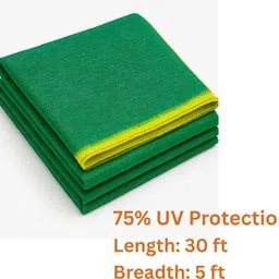 netonic Uv Stabilized Agro Green House Net Garden Shade 75% (5Ft X 30 Ft) Portable Green House-picture-35