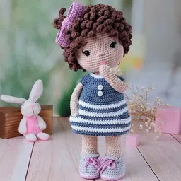 Prapti handicrafts 4 Ply White Cotton Yarn for Crochet and Knitting, Soft Crosia Threads, 160 Grams Hank, 1 Pack of Cotton Yaran, Suitable for Sweaters, Scarfs, Hat, Baby Clothes and DIY Crafts. image 3