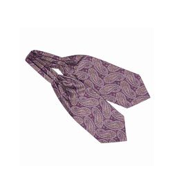 The Tie Hub Men Purple Paisley Cravat-picture-14