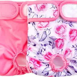 2 Pack Pet Use Soft Reusable Female Dogs Diapers 120ml Washable Dog Diapers-image-10
