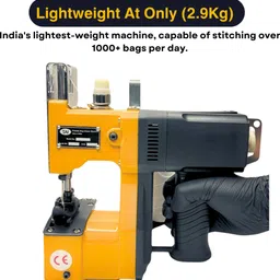 universal traders & manufacturers TAJ Portable High Speed Mini Bag Closer Electric Sewing Machine image 2